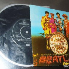 Discos de vinilo: THE BEATLES --SGT PEPPERS LONELY HEARTS / WITH A LITTLE HELP FROM M---- VINILO MINT+ FUNDA NEAR MINT. Lote 402705599
