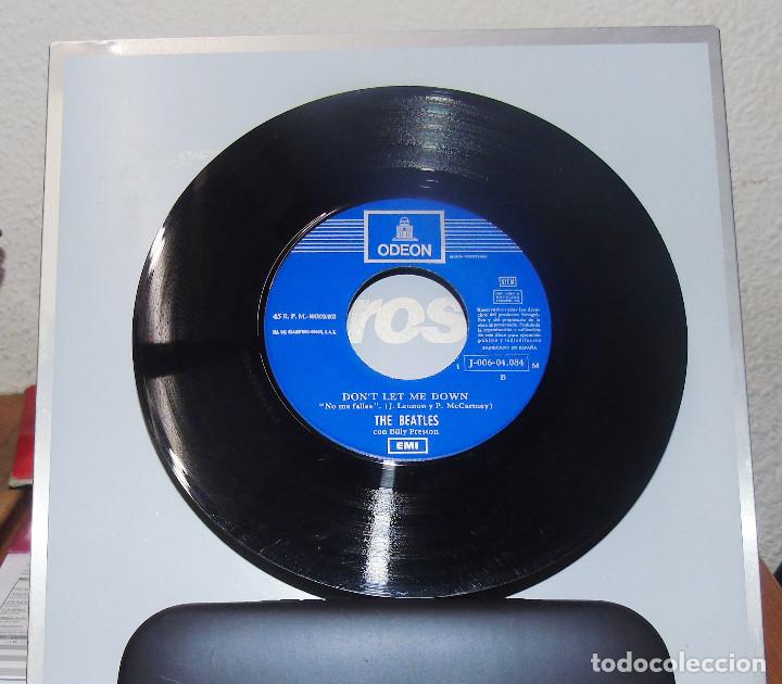 Discos de vinilo: THE BEATLES ---- GET BACK / DON&acute;T LET ME DOWN ---- - Foto 5