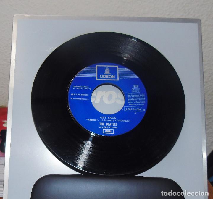 Discos de vinilo: THE BEATLES ---- GET BACK / DON&acute;T LET ME DOWN ---- - Foto 6