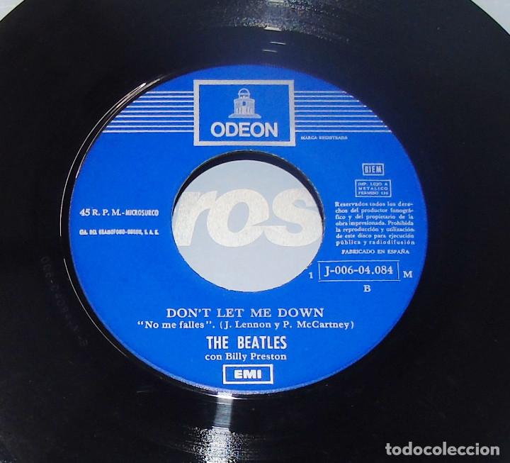 Discos de vinilo: THE BEATLES ---- GET BACK / DON&acute;T LET ME DOWN ---- - Foto 8