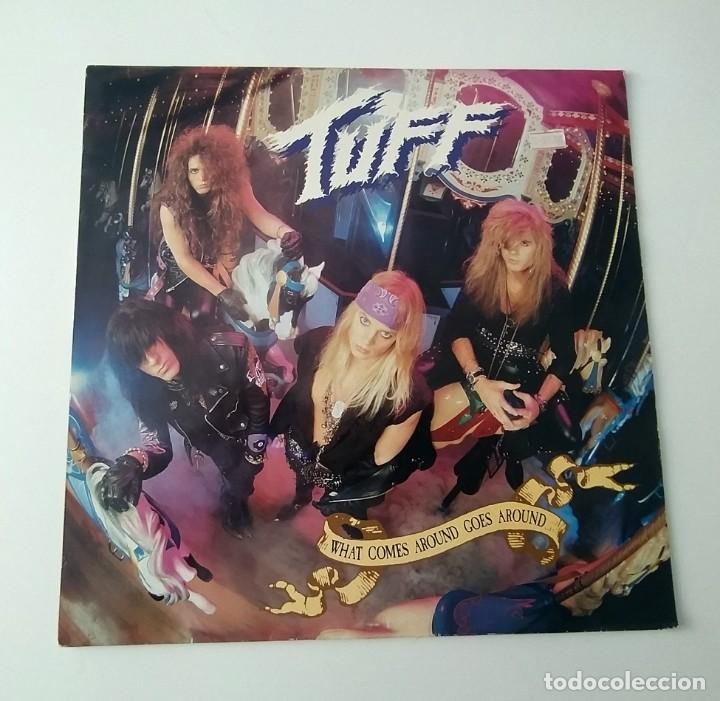 Discos de vinilo: LP TUFF - WHAT COMES AROUND GOES AROUND - Foto 1