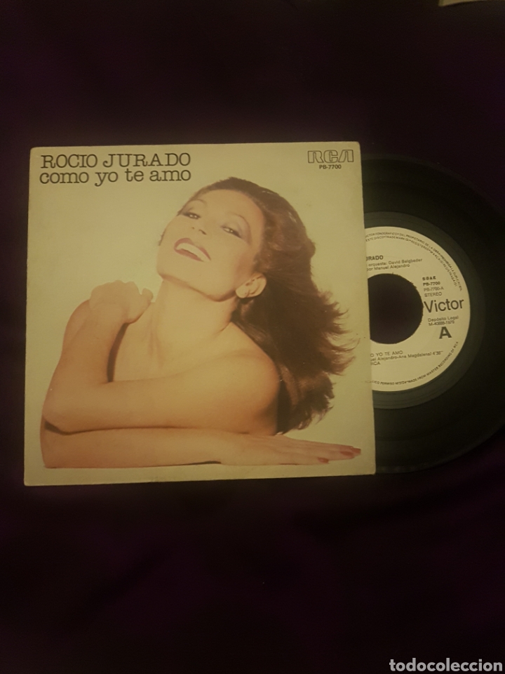Discos de vinilo: Rocio Jurado como yo te amo - Foto 1