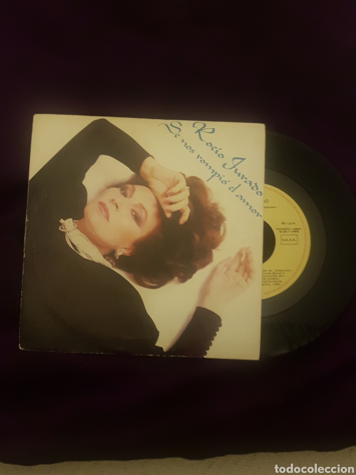 Discos de vinilo: Rocio Jurado Se nos rompio el amor - Foto 1