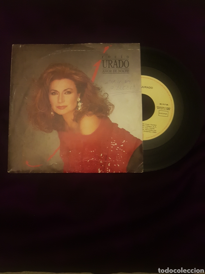 Discos de vinilo: Rocio Jurado Amor de noche - Foto 1