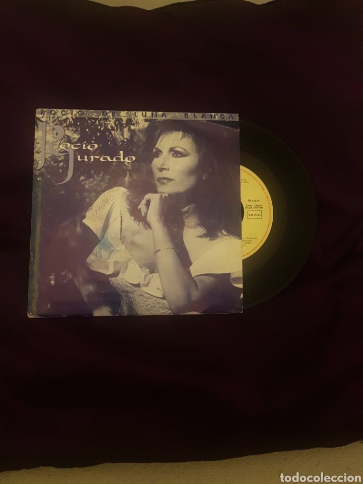 Discos de vinilo: Rocio Jurado Rocio de luna blanco - Foto 1