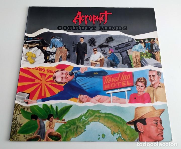Discos de vinilo: LP ACROPHET - CORRUPT MINDS - Foto 1