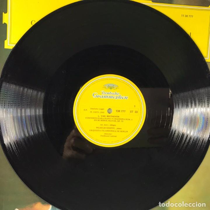 Discos de vinilo: Beethoven &ndash; Wilhelm Kempff, Ferdinand Leitner - - Foto 3