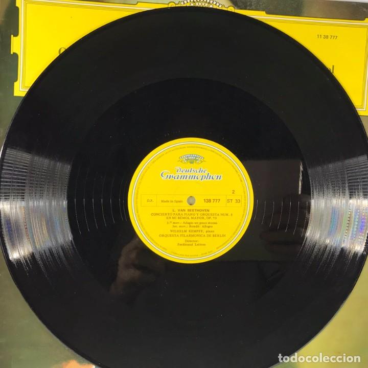 Discos de vinilo: Beethoven &ndash; Wilhelm Kempff, Ferdinand Leitner - - Foto 5