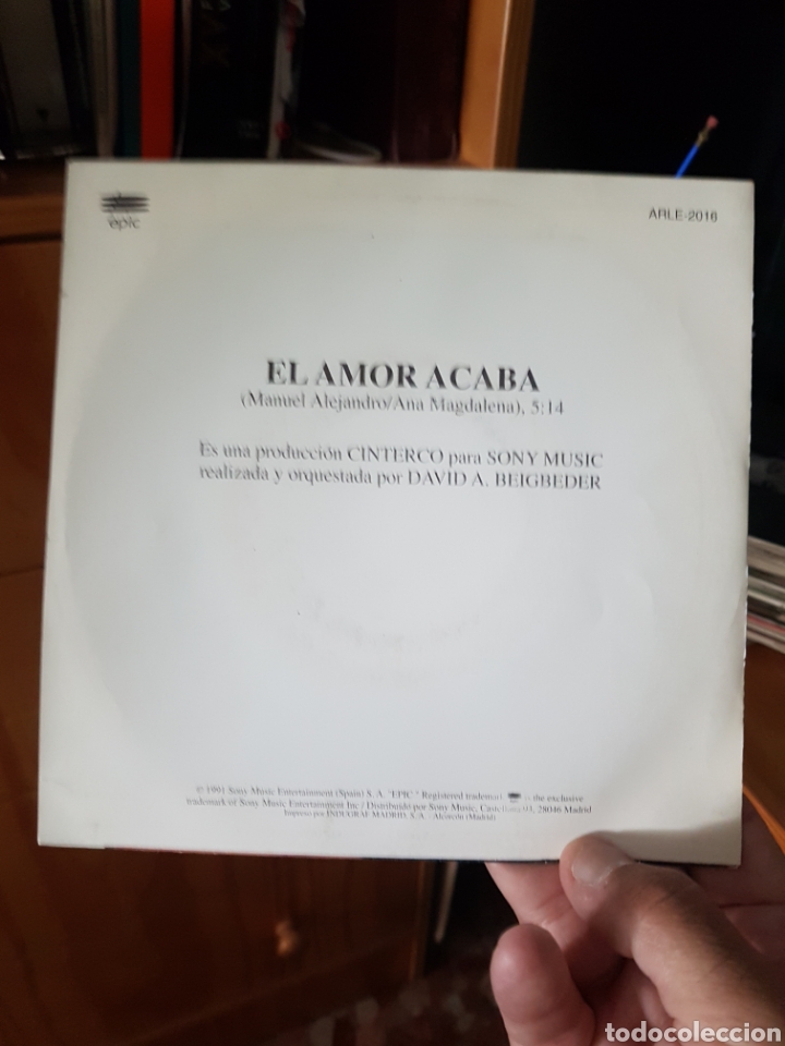 Discos de vinilo: Rocio Jurado El amor acaba - Foto 2