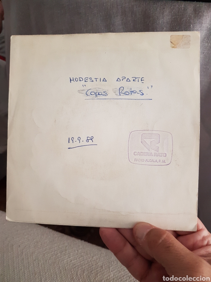Discos de vinilo: Modestia Aparte copas rotas - Foto 1