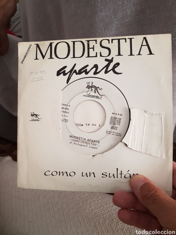 Discos de vinilo: Modestia Aparte como un sultan - Foto 1