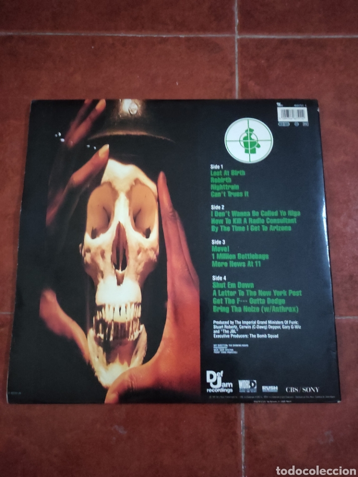 Discos de vinilo: Vinilo Public Enemy Apocalypse 91 - Foto 2