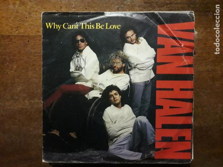 Discos de vinilo: Van Halen - why cant this be love + get up - Foto 1
