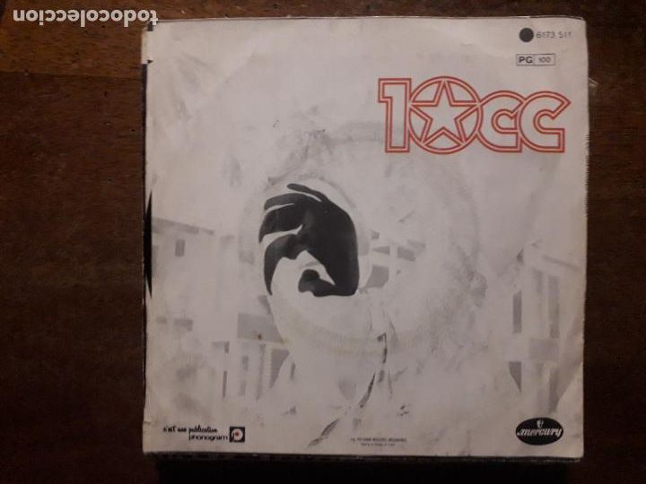 Discos de vinilo: 10 cc - dreadlock holyday + nothing can move me - Foto 2