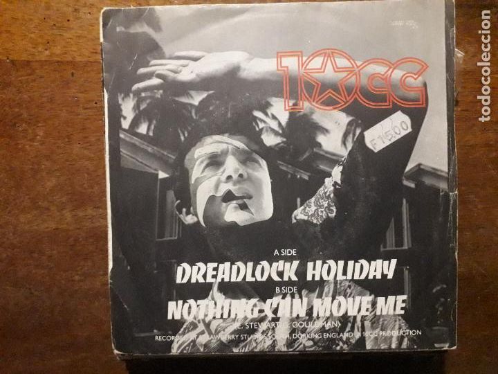 Discos de vinilo: 10 cc - dreadlock holyday + nothing can move me - Foto 1