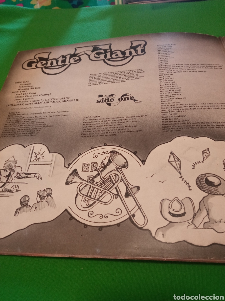 Discos de vinilo: Gentle Giant - Three Friends. - Foto 3