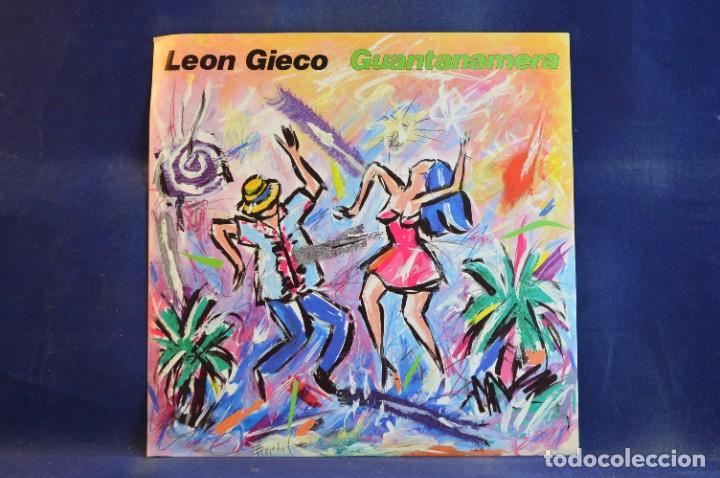 Discos de vinilo: LEON GIECO - GUANTANAMERA - SINGLE - Foto 1