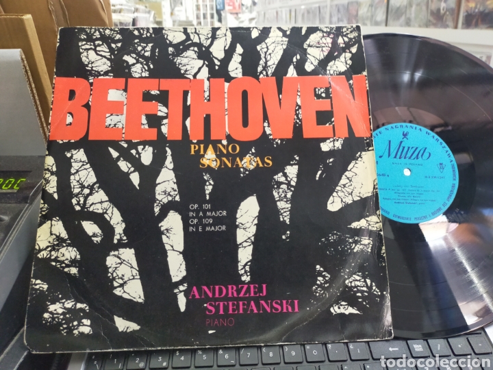 Discos de vinilo: Andrzej stefanski LP Beethoven piano sonatas Polonia