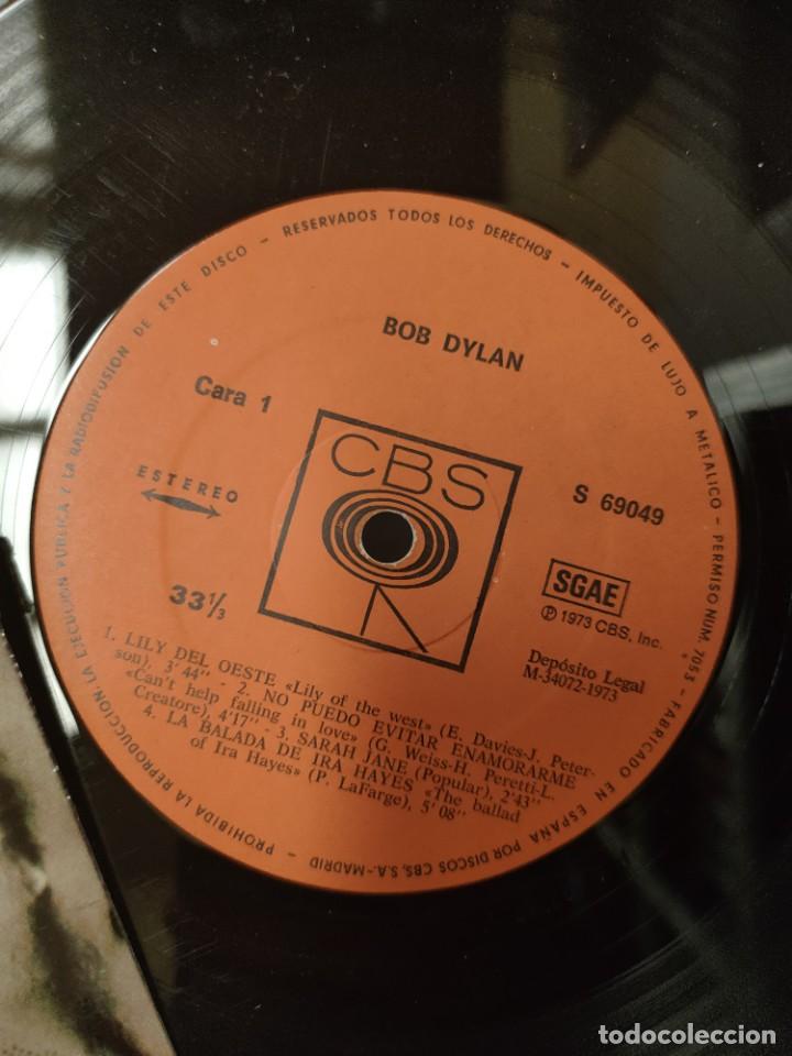 Discos de vinilo: LP. Bob Dylan. Dylan - Foto 4