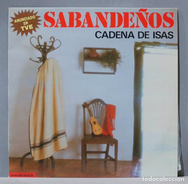 Discos de vinilo: LP. LOS SABANDE&Ntilde;OS. CADENA DE ISAS - Foto 1