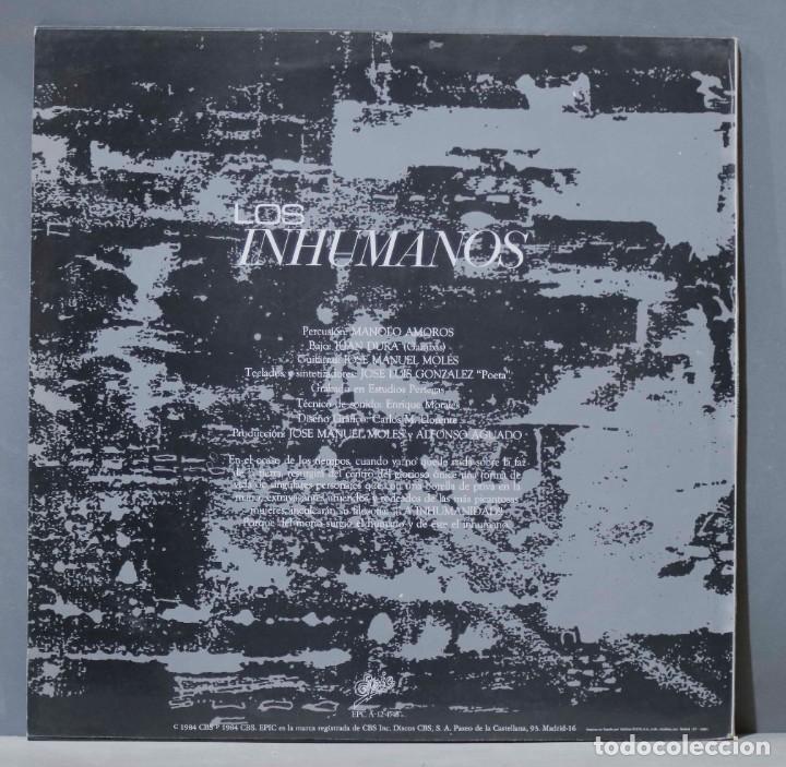 Discos de vinilo: MAXI SINGLE. LOS INHUMANOS - Foto 2