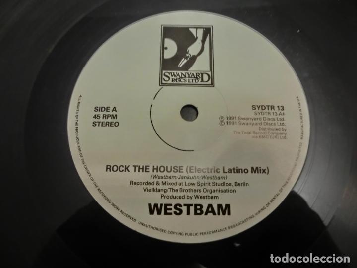 Discos de vinilo: WestBam &ndash; Rock The House - Foto 3