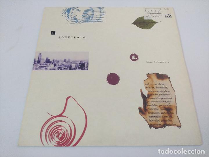 Discos de vinilo: LOVETRAIN/HUMAN FEELINGS RETURN/VINILO. - Foto 1