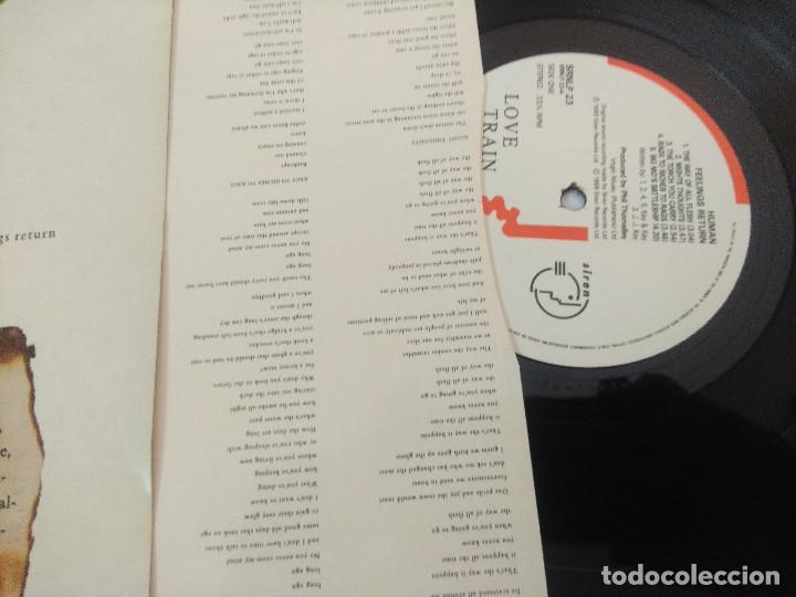 Discos de vinilo: LOVETRAIN/HUMAN FEELINGS RETURN/VINILO. - Foto 2