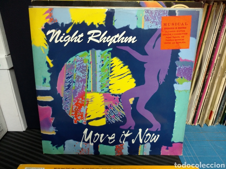 Discos de vinilo: Night Rhythm - Move It Now!! (12&rdquo;) - Foto 1