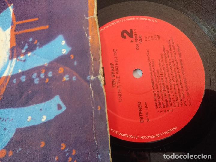 Discos de vinilo: TEN SHARP/UNDER THE WATER LINE/VINILO. - Foto 2