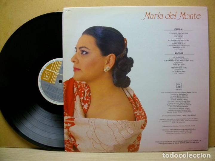 Discos de vinilo: MARIA DEL MONTE AL ALBA VINILO LP - Foto 2