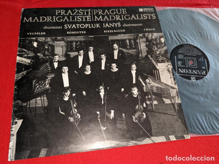 Dischi in vinile: PRAGUE MADRIGAL SINGERS Prazsti Madrigaliste SVATOPLUK JANYS+CHAUN+KOHOUTEK++ LP 1983 R.CHECA Panton
