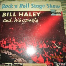 Discos de vinilo: BILL HALEY - ROCK N ROLL STAGE SHOW LP - ORIGINAL U.S.A. - DECCA RECORDS 1956 - MONOAURAL -
