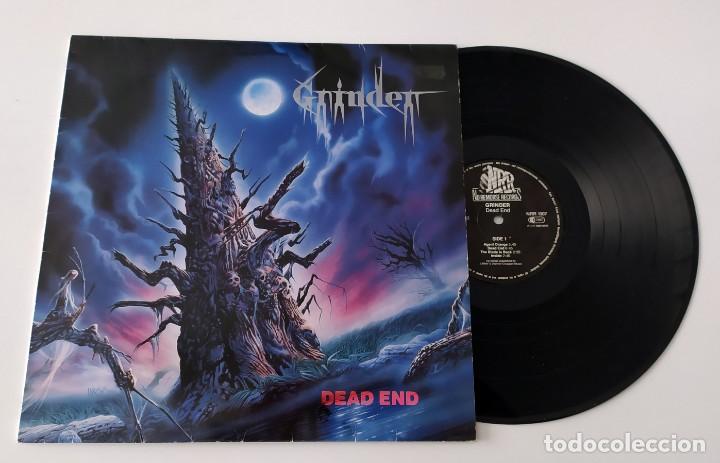 Discos de vinilo: LP GRINDER - DEAD END - Foto 3