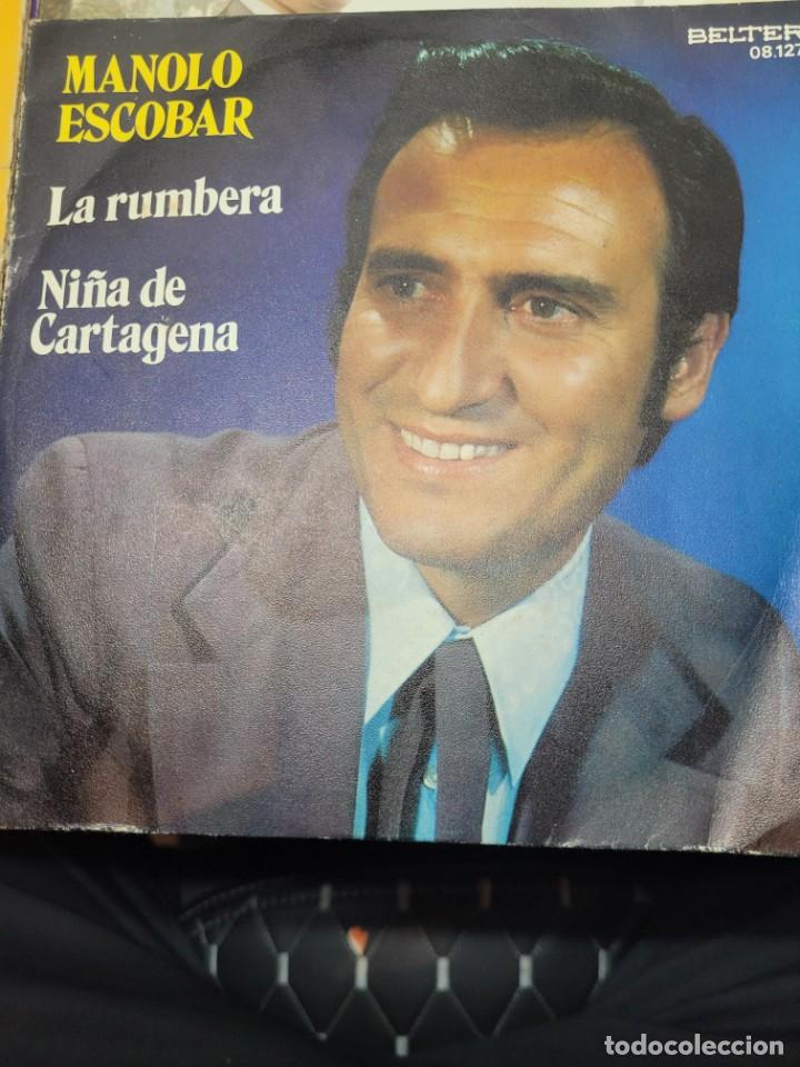 Discos de vinilo: Lote de 9 singles de MANOLO ESCOBAR - Foto 8