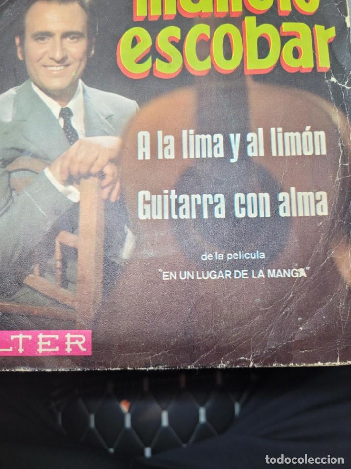 Discos de vinilo: Lote de 9 singles de MANOLO ESCOBAR - Foto 9