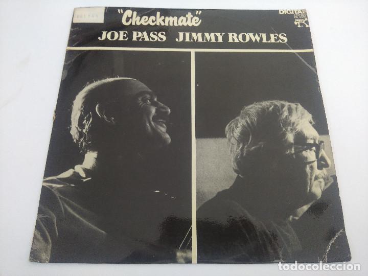 Discos de vinilo: CHECKMATE/JOE PASS/JIMMY ROWLES/VINILO. - Foto 1