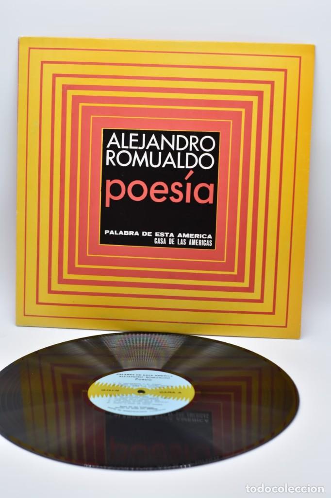 Discos de vinilo: Alejandro Romualdo Lp Poes&iacute;a - Foto 1