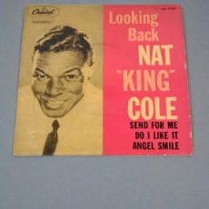 Discos de vinilo: NAT KING COLE. LOOKING BACK. CAPITOL EAP 1-960. Lote 348768938