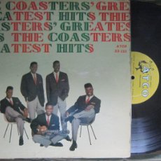 Discos de vinilo: THE COASTERS - GREATEST HITS LP - ORIGINAL U.S.A. - ATCO RECORDS 1959 - 1ER PRENSAJE MONOAURAL