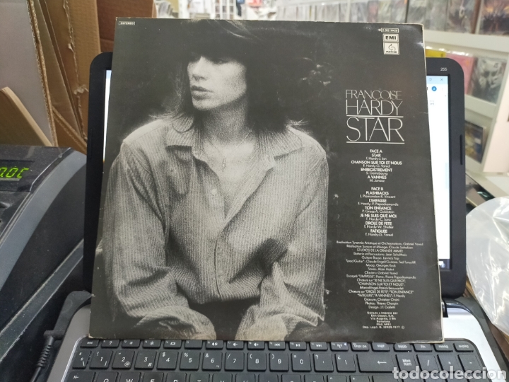 Discos de vinilo: Fran&ccedil;oise Hardy LP star Espa&ntilde;a 1977 /2 - Foto 2