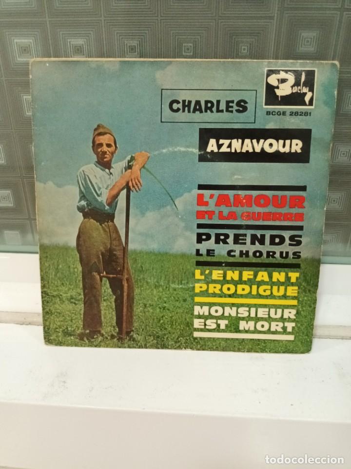Discos de vinilo: Disco de Charles Aznavour - Foto 1