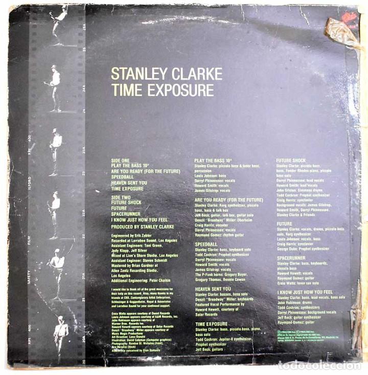 Discos de vinilo: Stanley Clarke - Time Exposure. LP - Foto 2