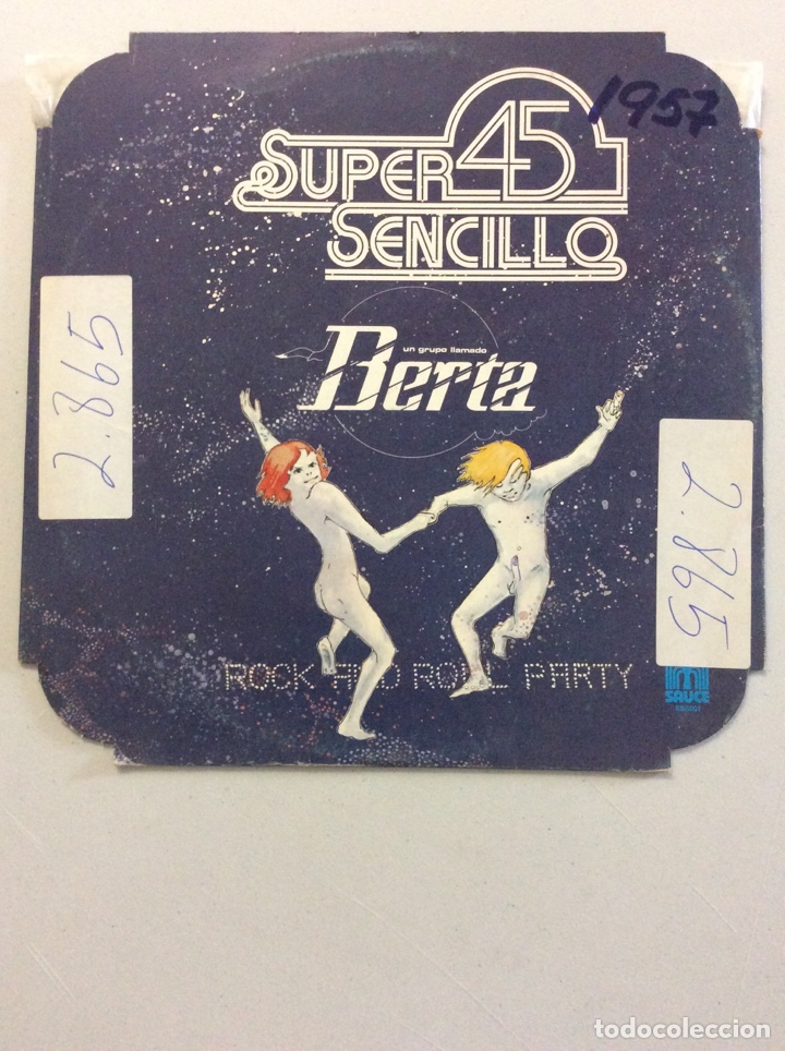 Discos de vinilo: Berta. Rock and roll Party. - Foto 1
