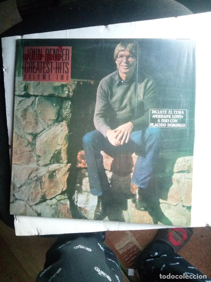 Discos de vinilo: john denver - greatest hits vol. two 1982 lp - Foto 1