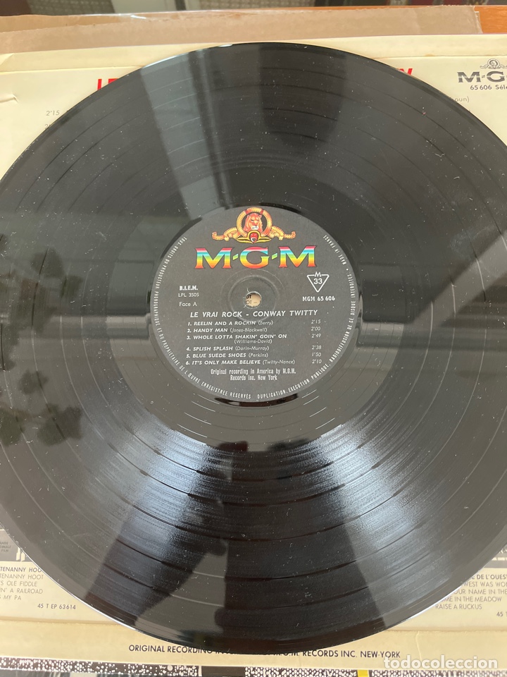 Discos de vinilo: Conway Twitty - Le Vrai Rock - Foto 3