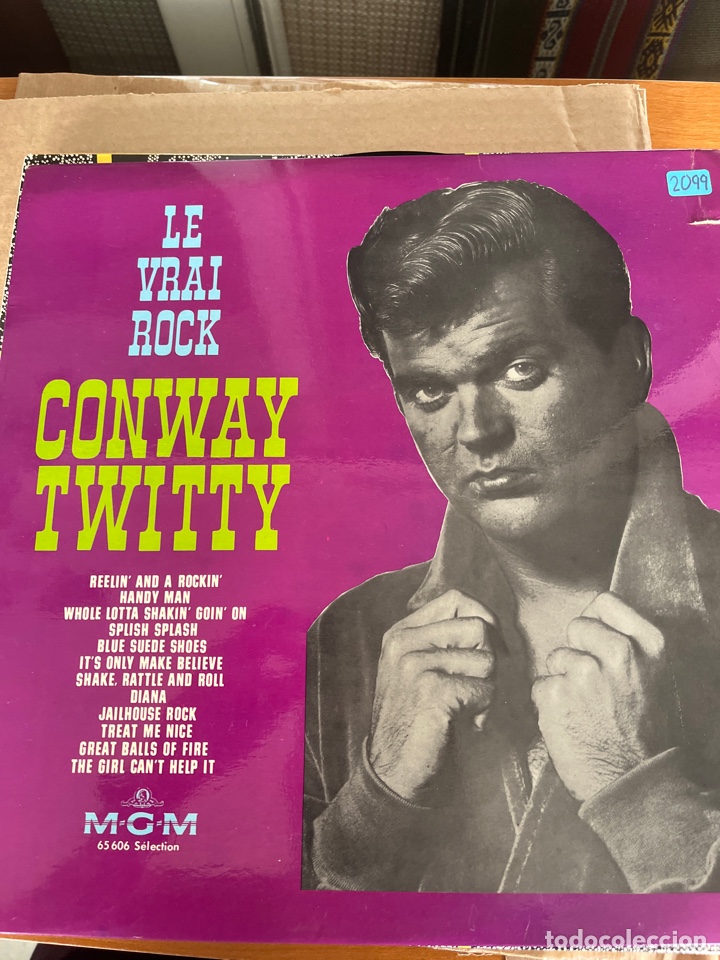 Discos de vinilo: Conway Twitty - Le Vrai Rock - Foto 1