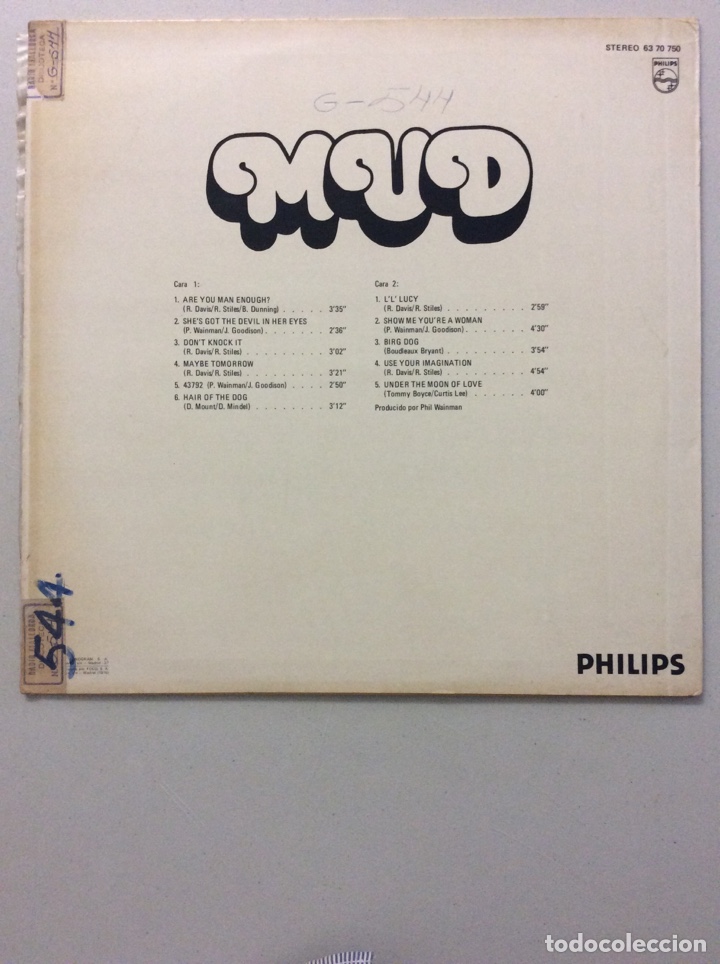 Discos de vinilo: Mud. Use your imagination. - Foto 2