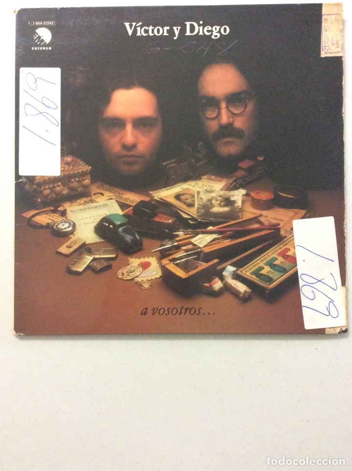 Discos de vinilo: V&iacute;ctor y Diego. A vosotros... - Foto 1