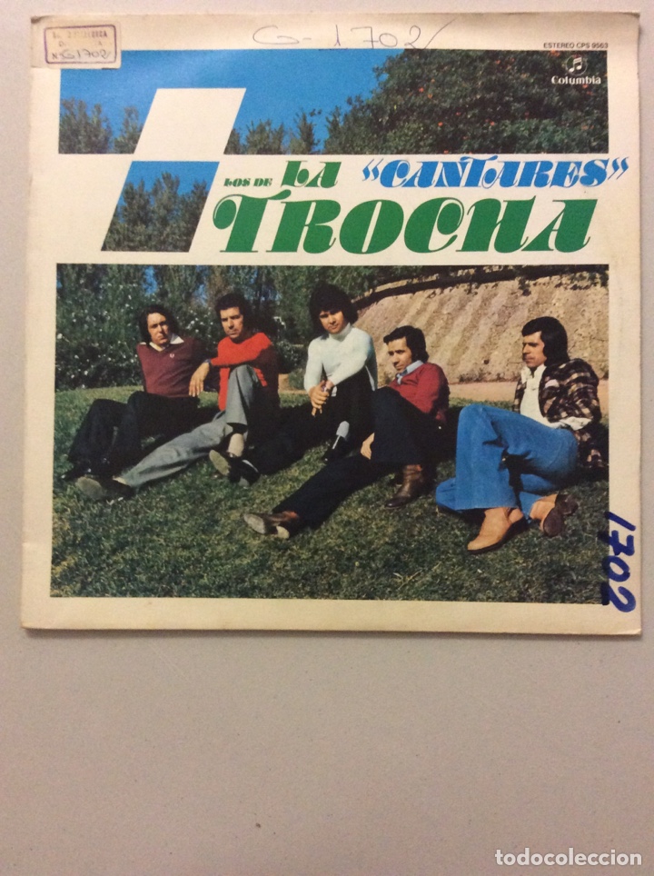 Discos de vinilo: Los de la Trocha. Me duele el coraz&oacute;n. - Foto 1